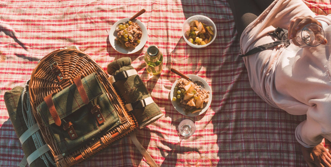 couple having a picnic