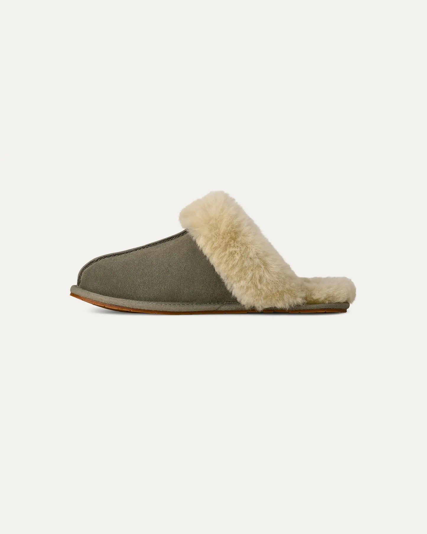 UGG Scuffette II Womens Slipper - Moss Green / Muted Brass