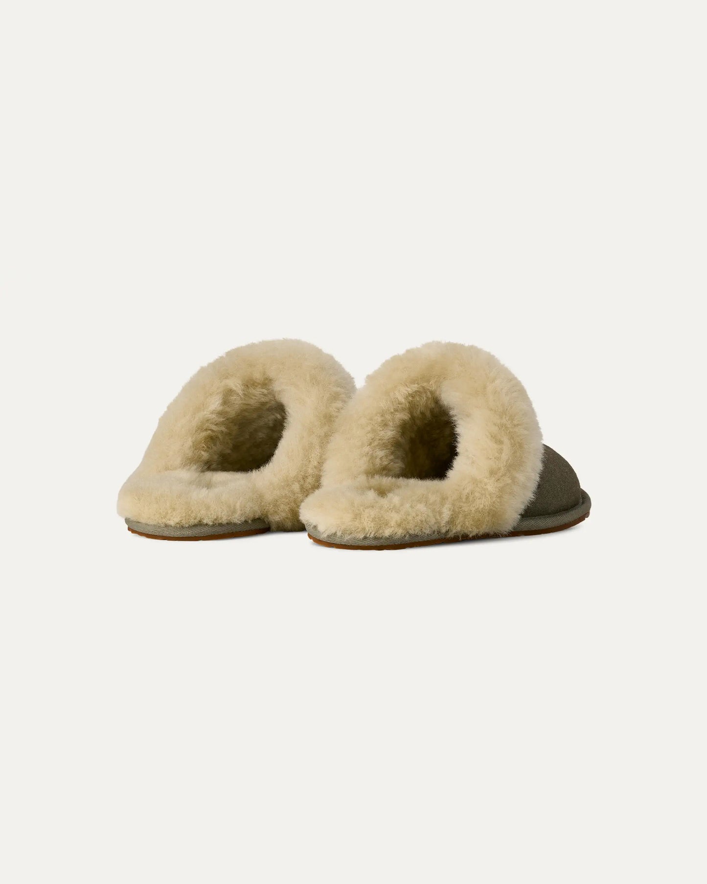UGG Scuffette II Womens Slipper - Moss Green / Muted Brass
