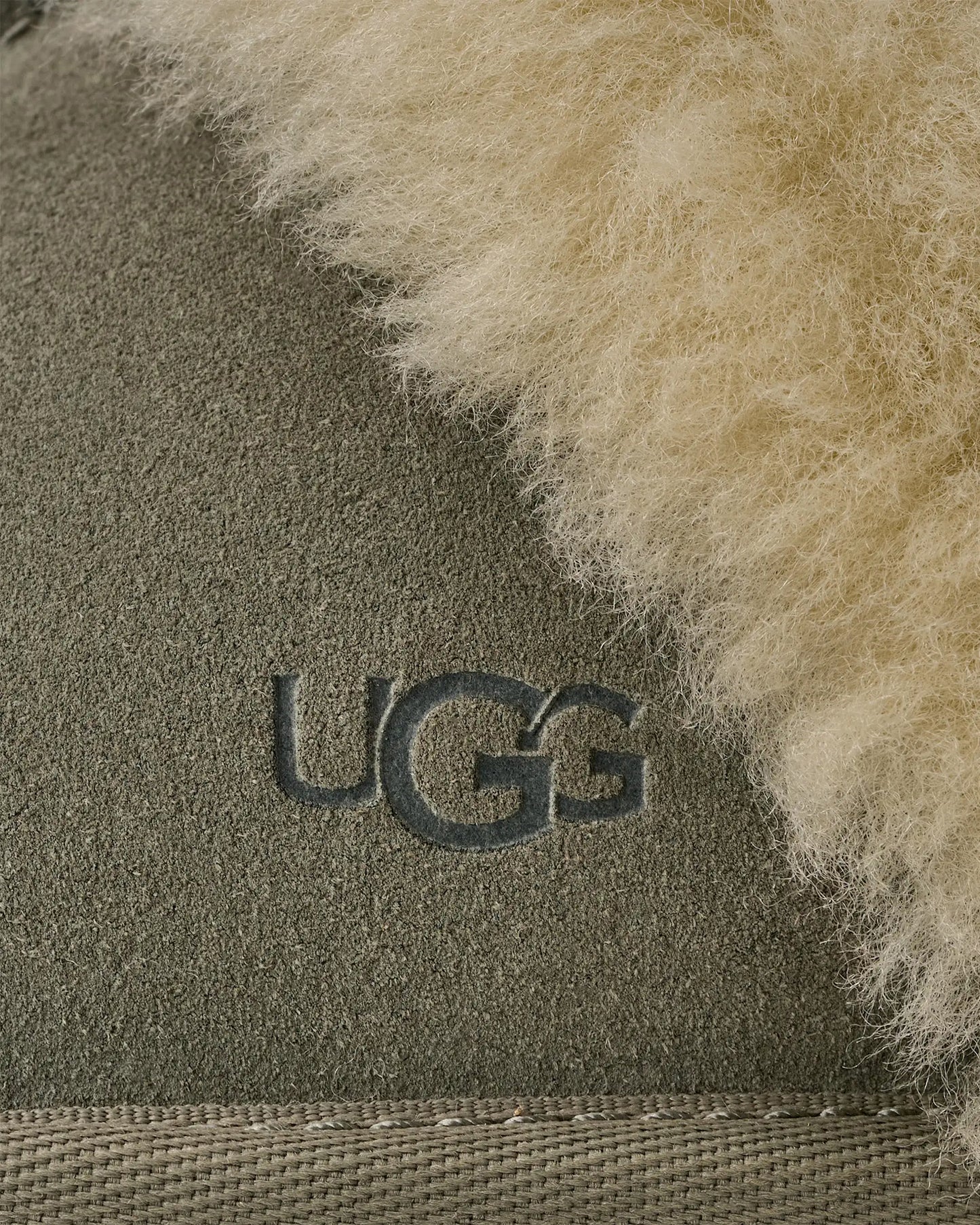 UGG Scuffette II Womens Slipper - Moss Green / Muted Brass