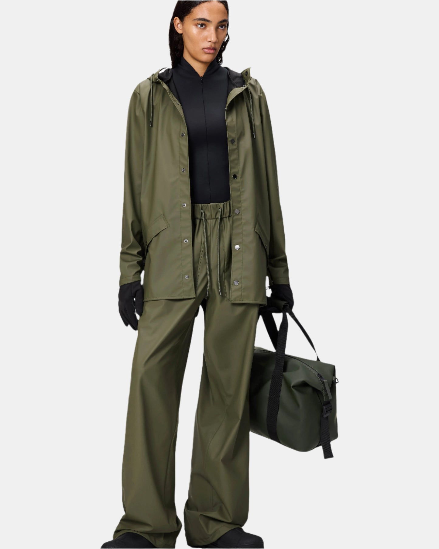 Rains Unisex Jacket - 134 Marsh