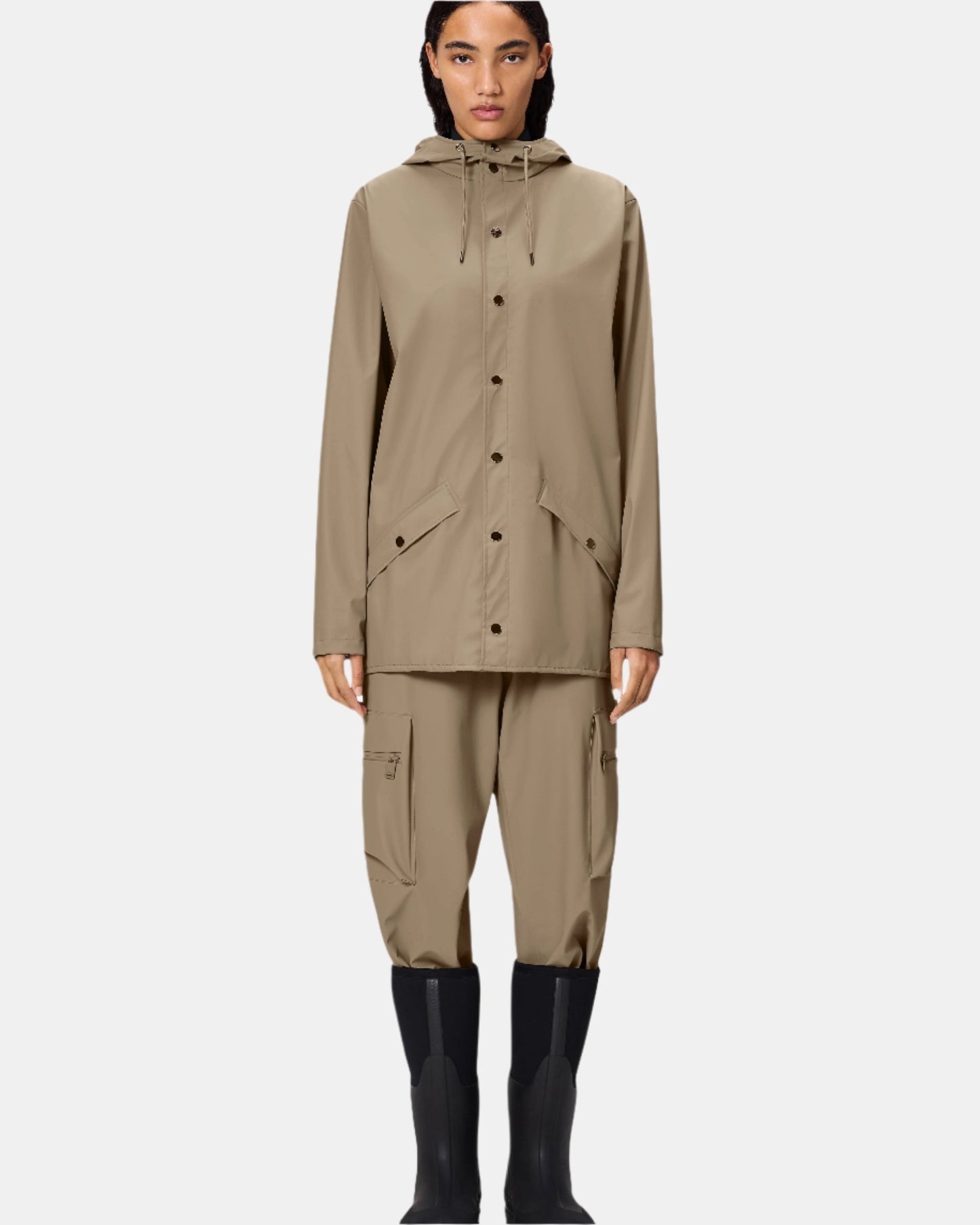 Rains Unisex Jacket - 133 Beige