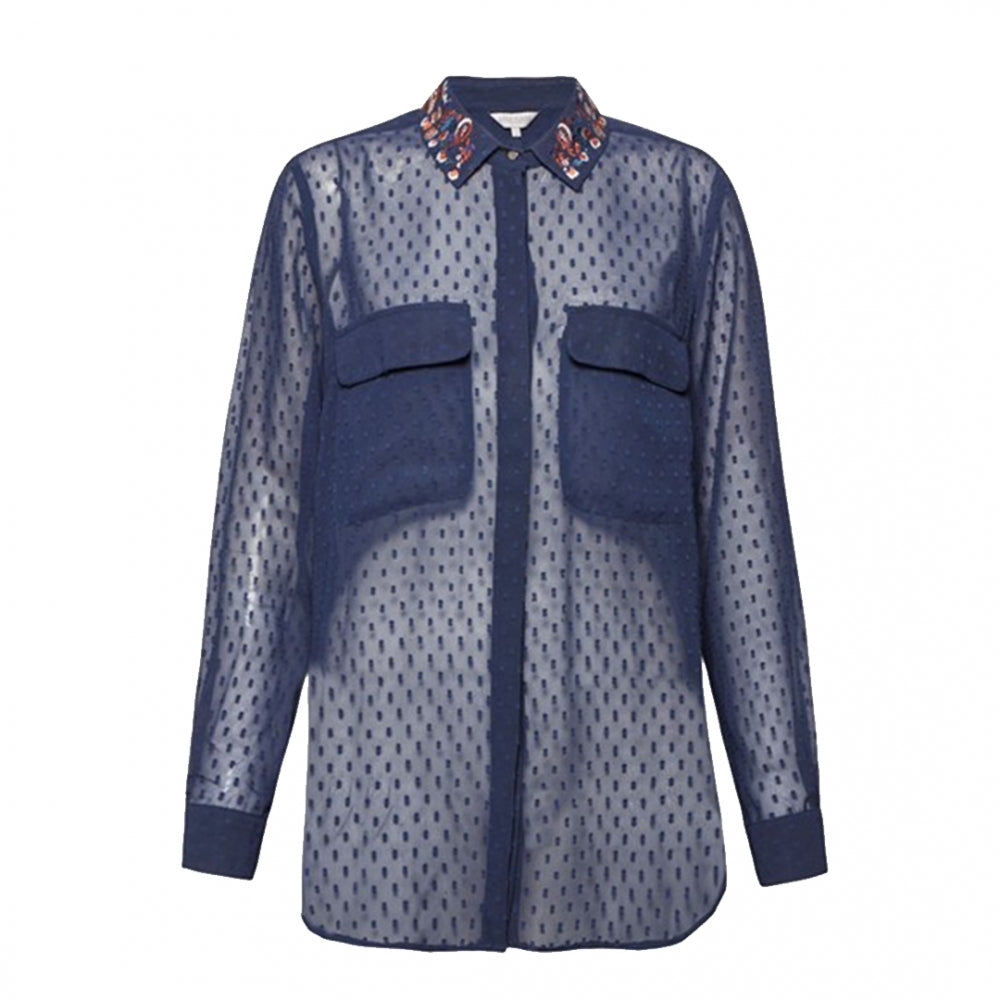 Great Plains Highland Embroidery Womens Shirt
