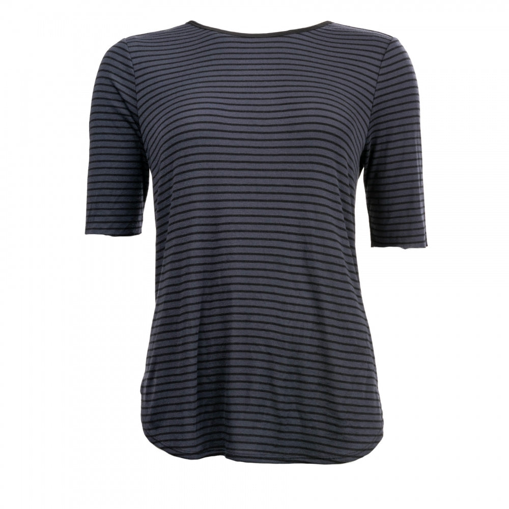 Maison Scotch S/S Zip Closure Womens Top