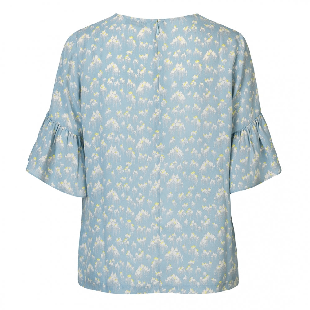Samsoe & Samsoe Womens Serena Ss Aop Top 8083