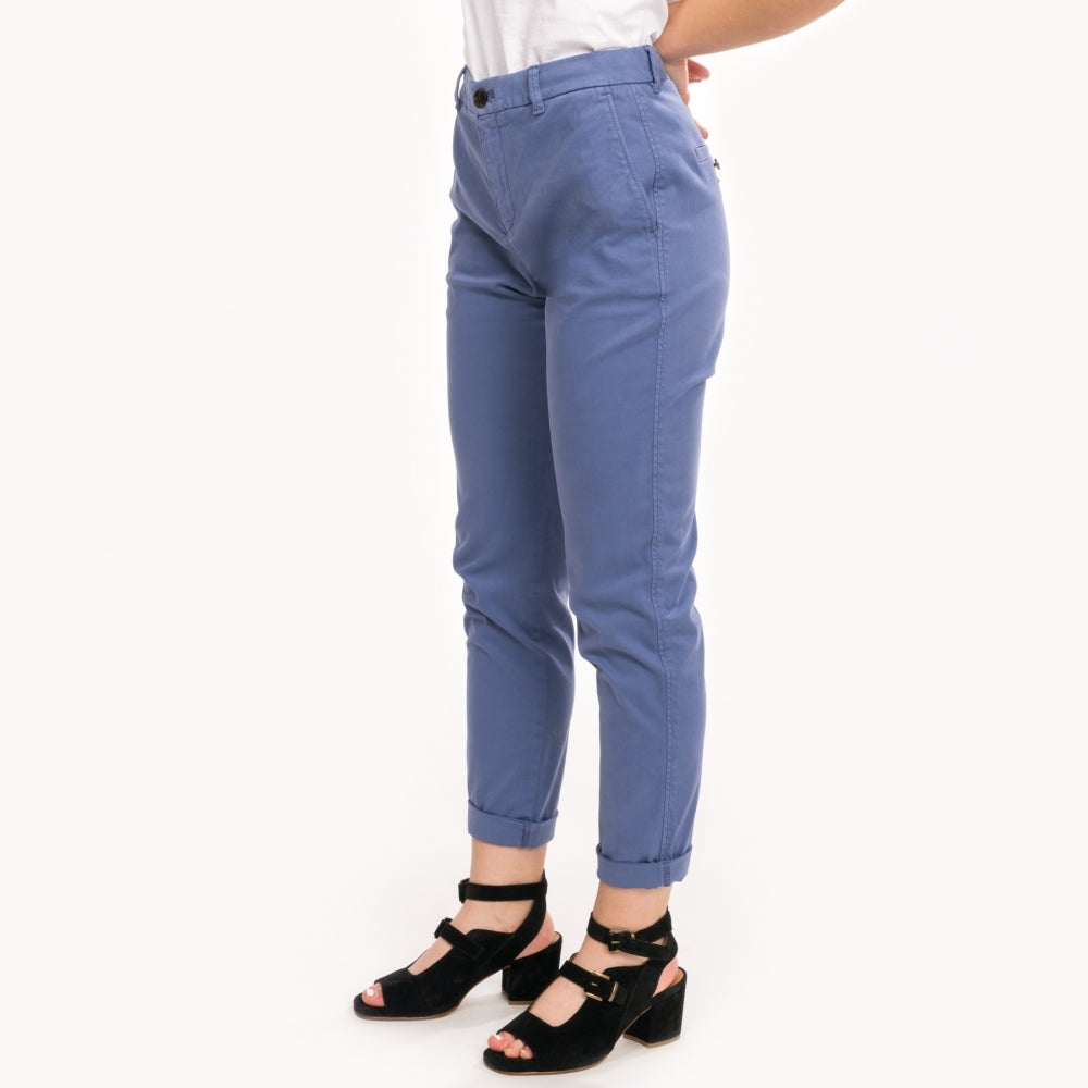 Boss Sachini2-D Womens Trousers - Dark Purple