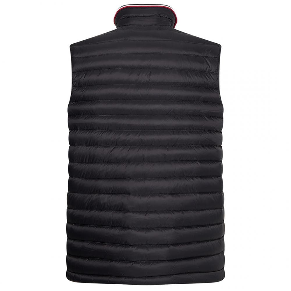 Tommy Hilfiger Core Packable Mens Circular Gilet - Jet Black
