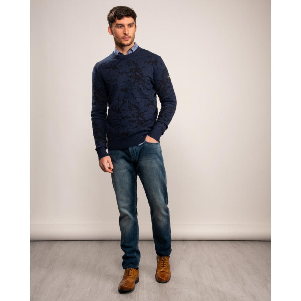 Calvin Klein Cotton Blend Abstract Mens Sweatshirt