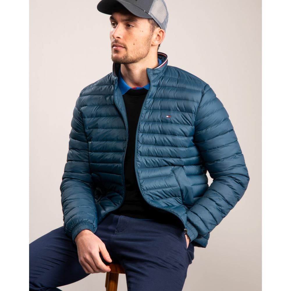 Tommy Hilfiger Core Packable Mens Circular Jacket - Lakeside