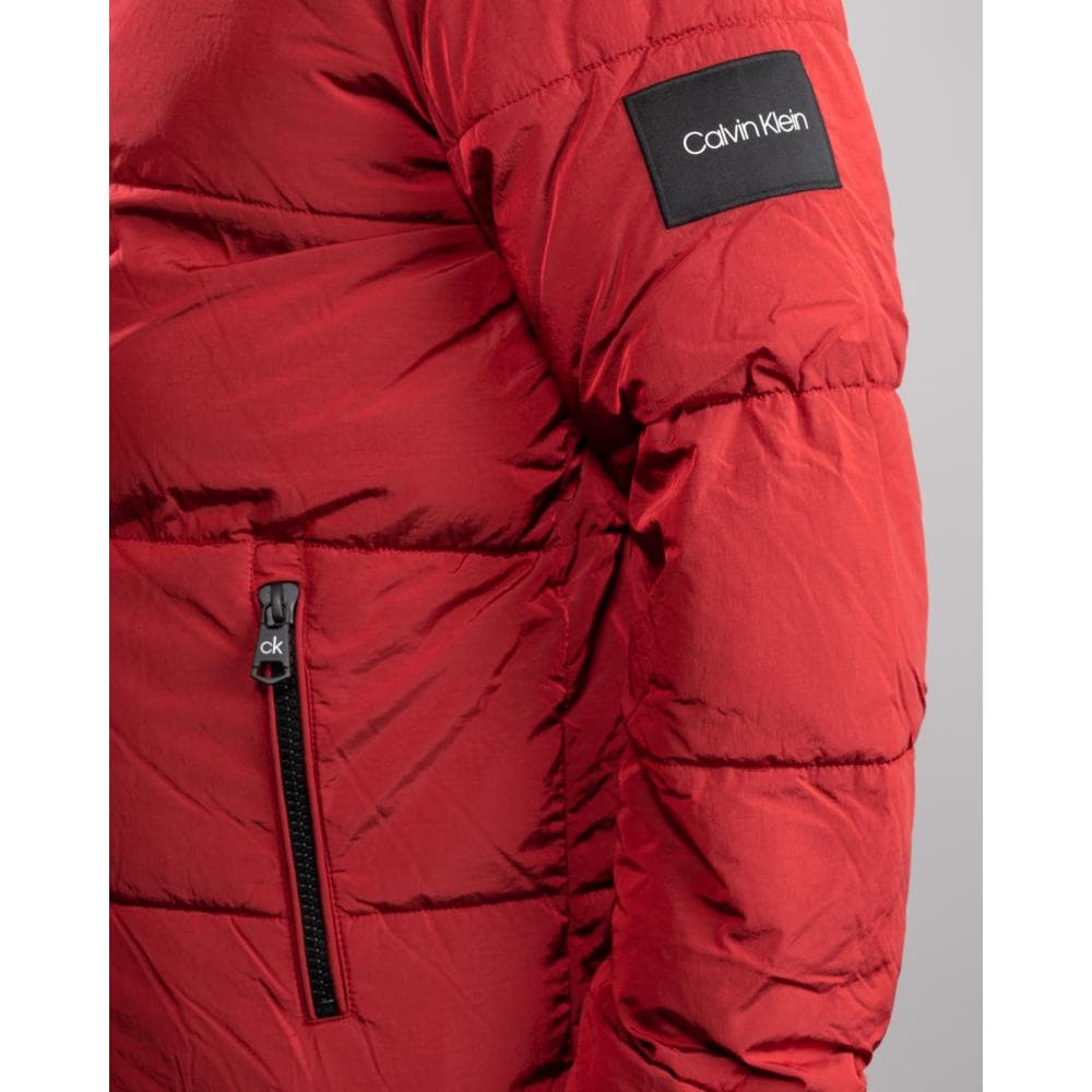 Calvin Klein Mens Crinkle Nylon Mid Jacket