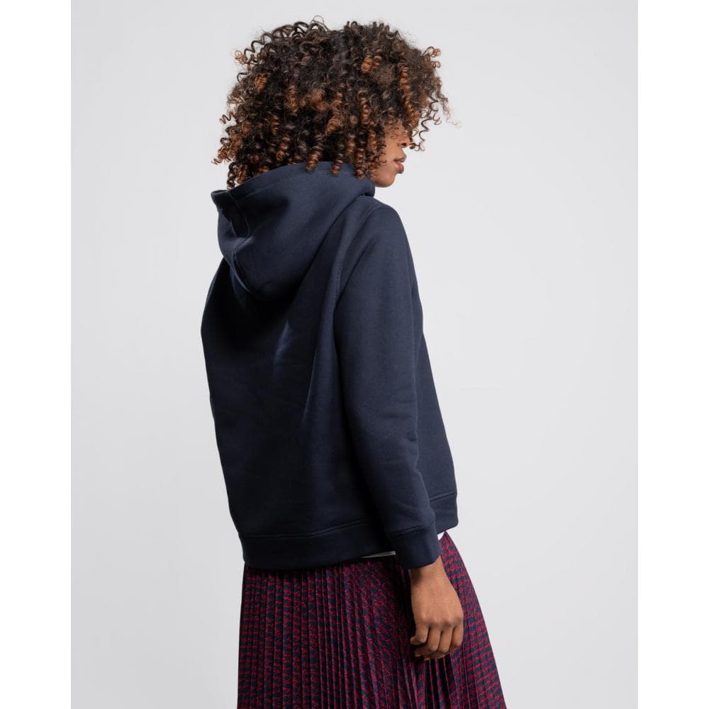 Tommy Hilfiger Heritage Logo Womens Hoodie - Desert Sky