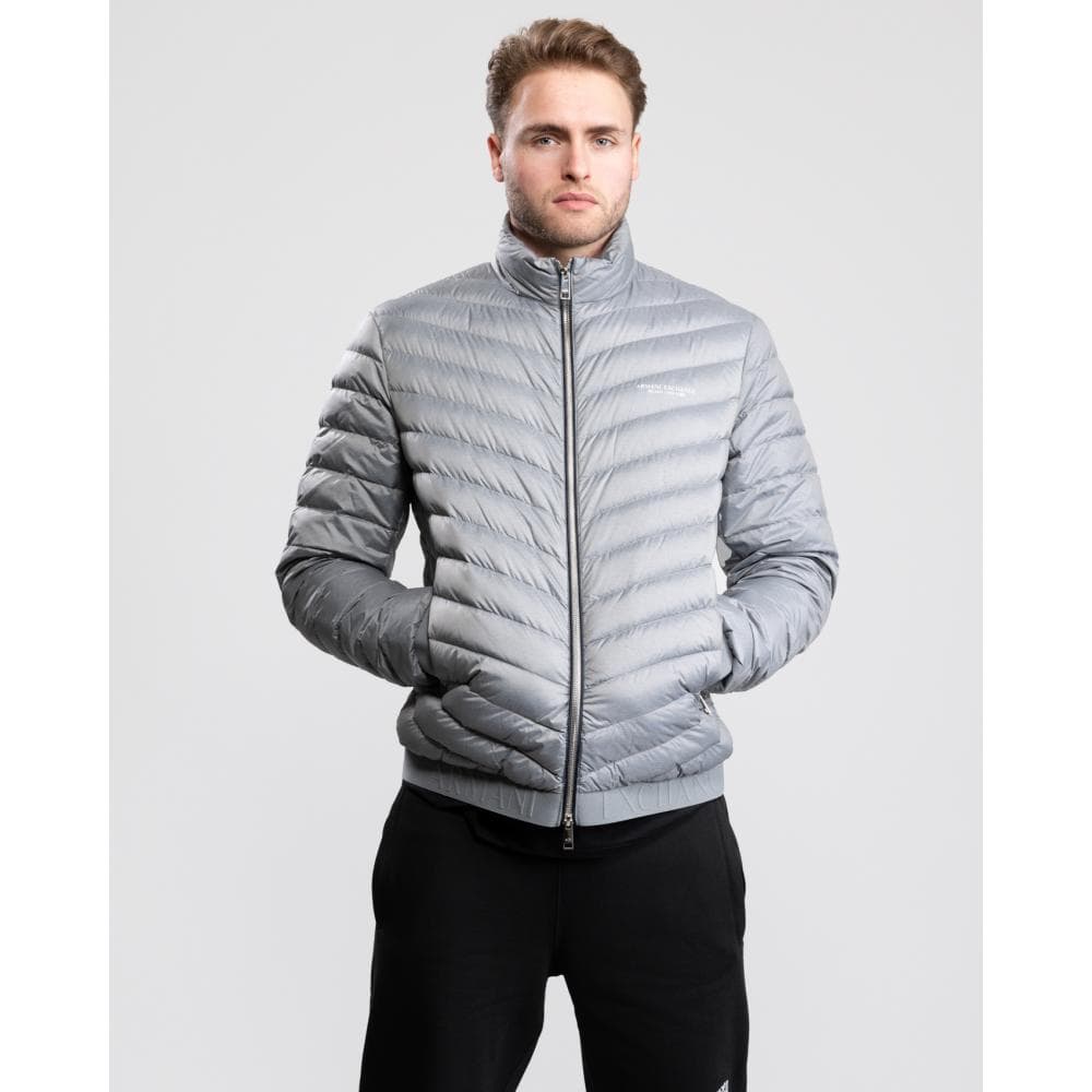 Armani Exchange Milano/New York Logo Mens Padded Jacket