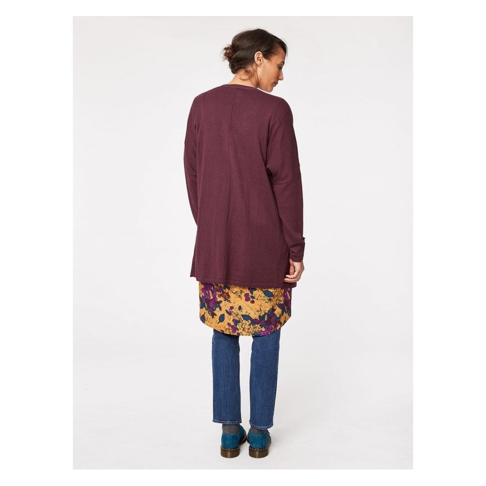 Thought Vivienne Womens Throw AW17 - Heather