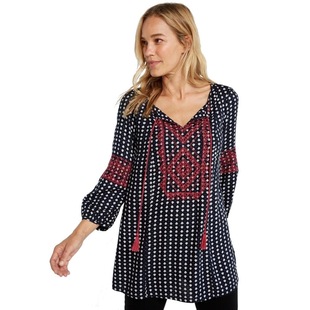 White Stuff Amelia Embroidered Womens Tunic AW17