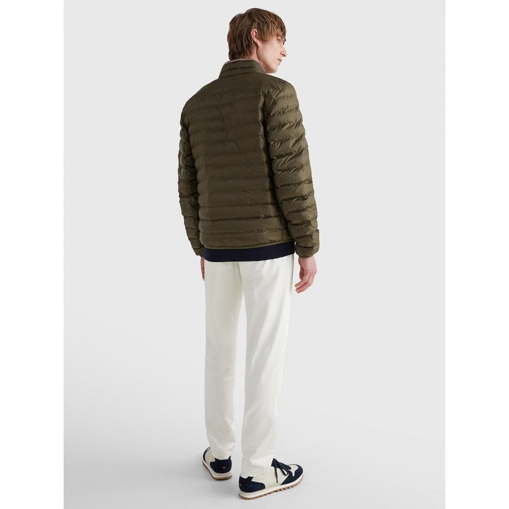 Tommy Hilfiger Core Packable Mens Circular Jacket - Army Green