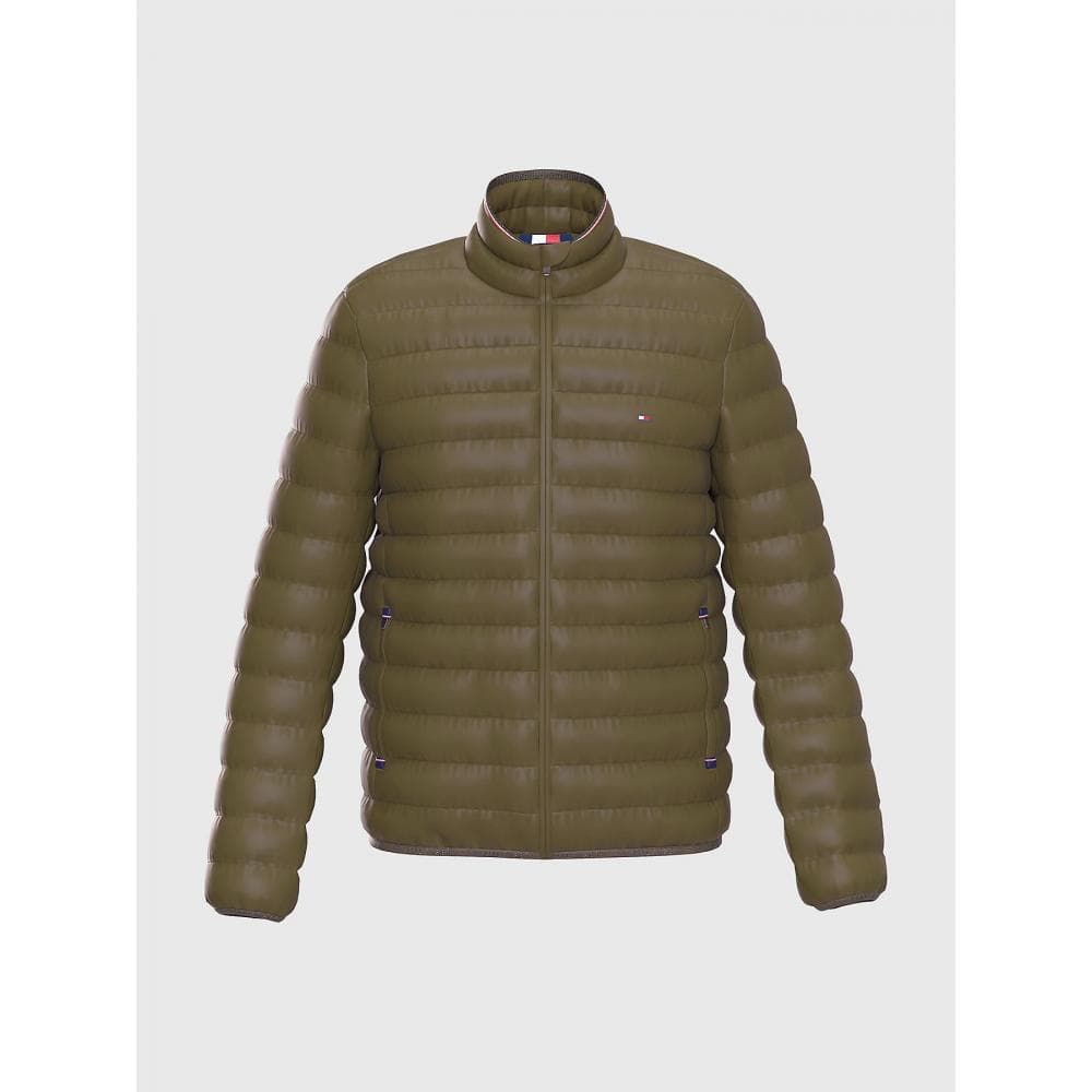 Tommy Hilfiger Core Packable Mens Circular Jacket - Army Green
