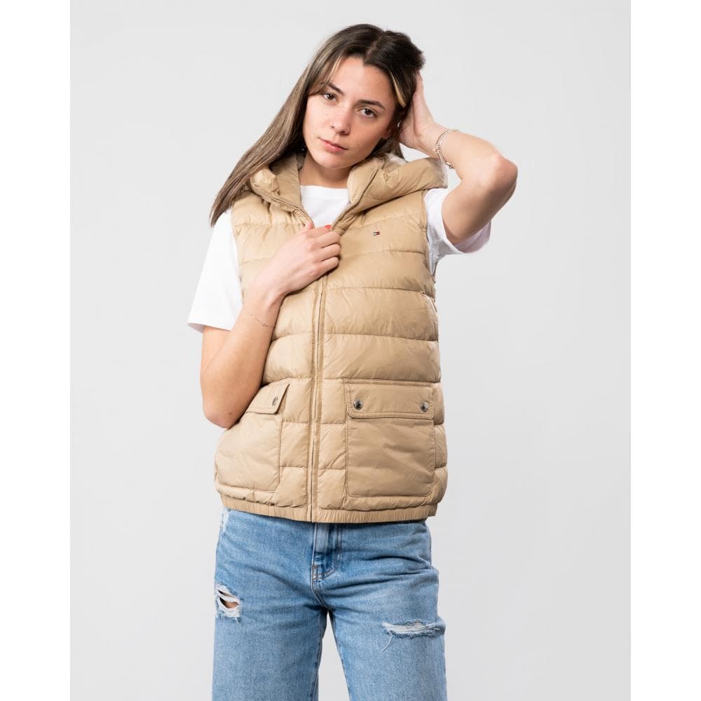 Tommy Hilfiger Lightweight Padded Womens Hooded Vest