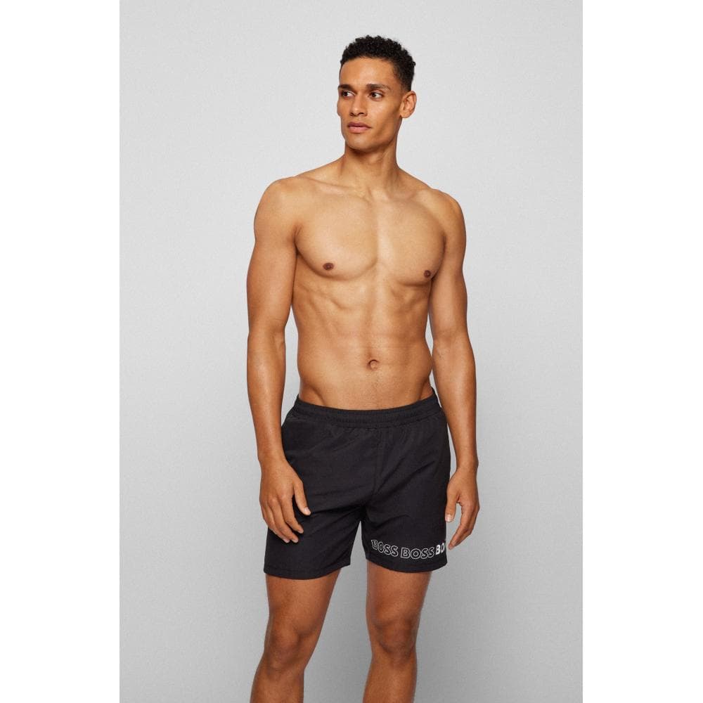 BOSS Orange Dolphin Recycled Material Mens Swim Shorts