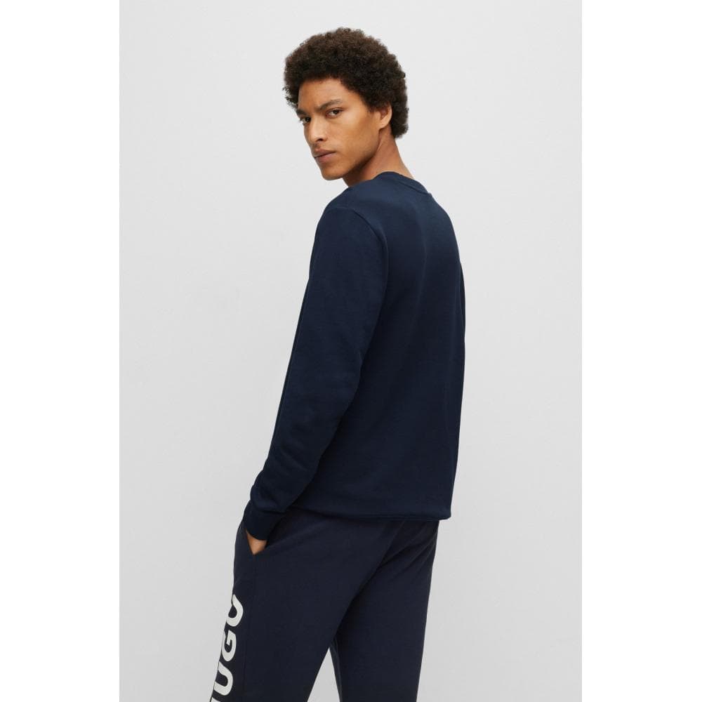 HUGO HUGO Dem Large Logo Mens Crew Neck Sweatshirt