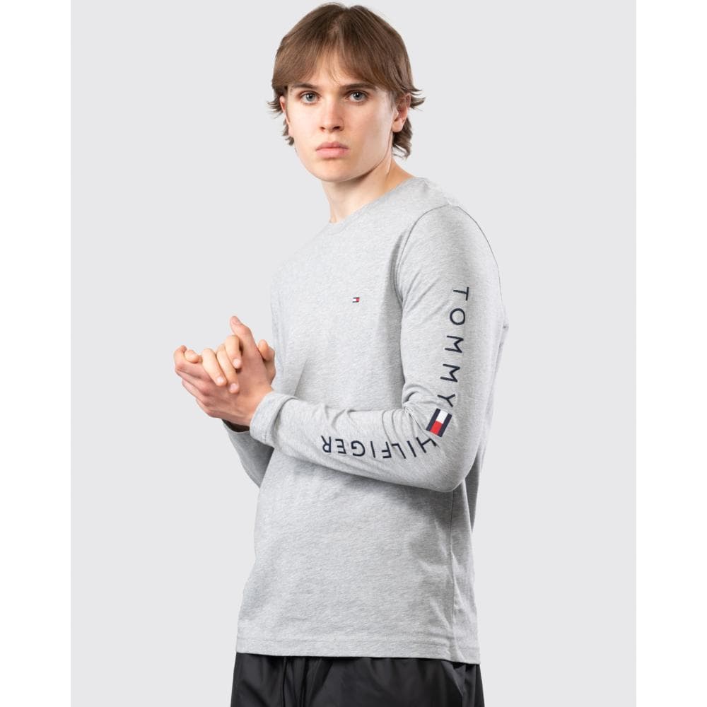 Tommy Hilfiger Tommy Logo Long Sleeve Mens Top