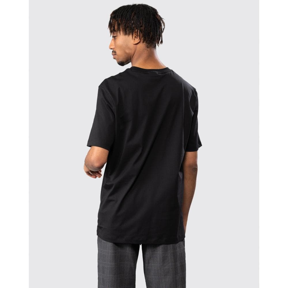 HUGO Dumex Box Logo Mens T-Shirt - Black 001