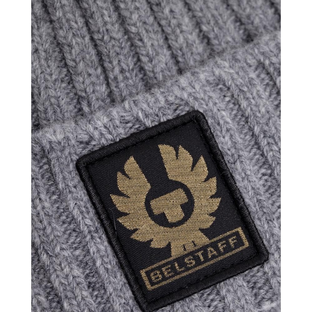 Belstaff Watch Beanie Hat - Pale Grey Melange