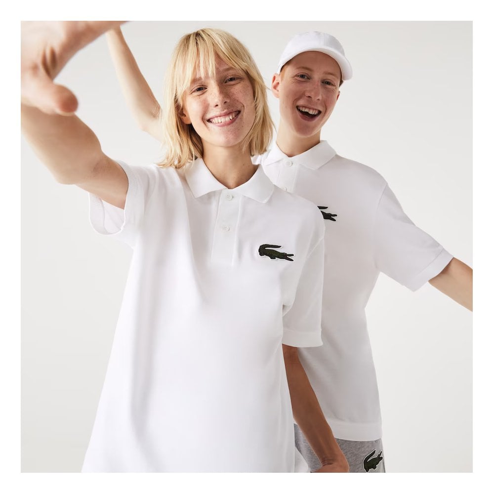 Lacoste Original L.12.12 Unisex Loose Fit 80s Crocodile Polo Shirt