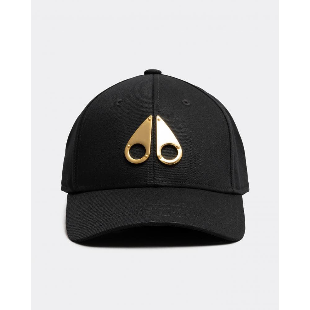 Moose Knuckles Gold Logo Icon Cap