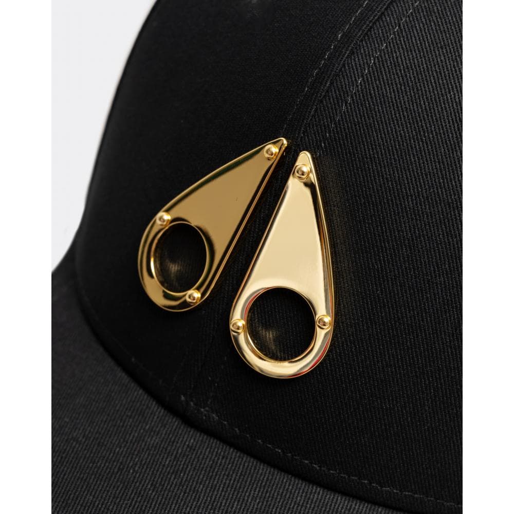 Moose Knuckles Gold Logo Icon Cap