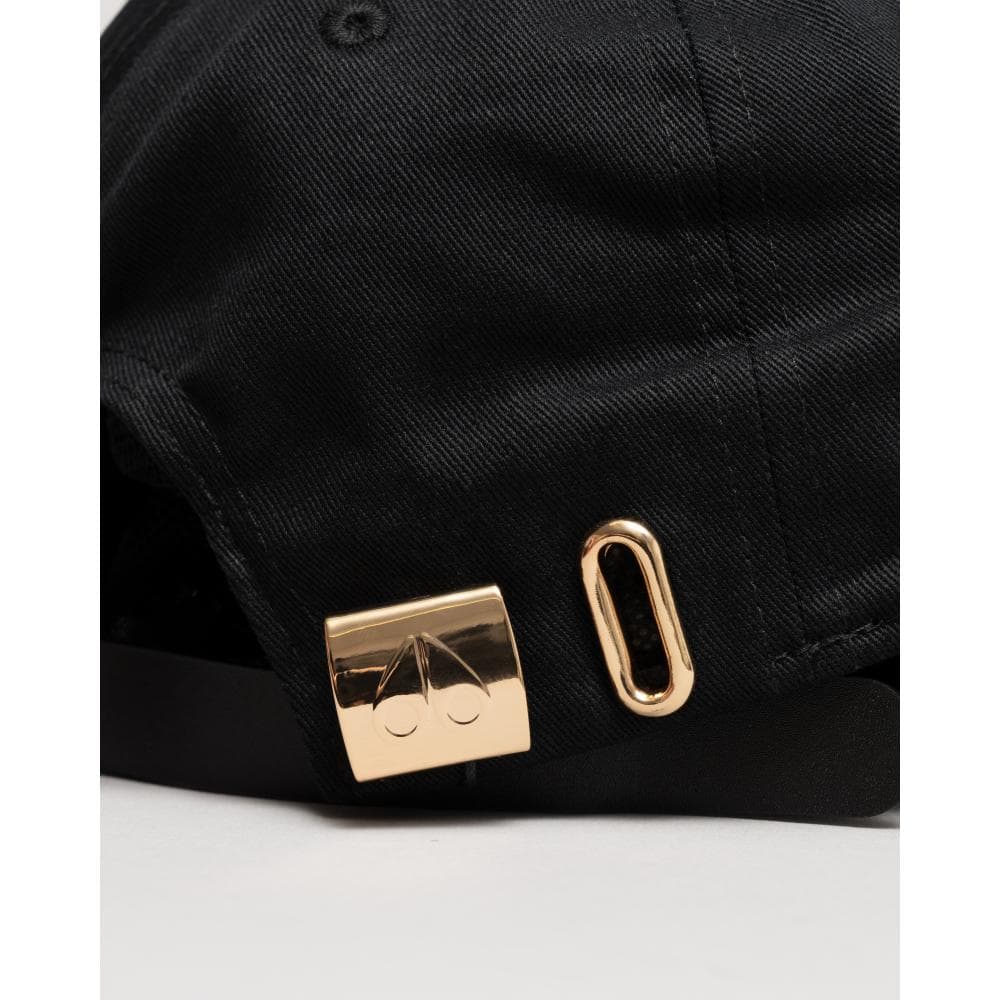 Moose Knuckles Gold Logo Icon Cap