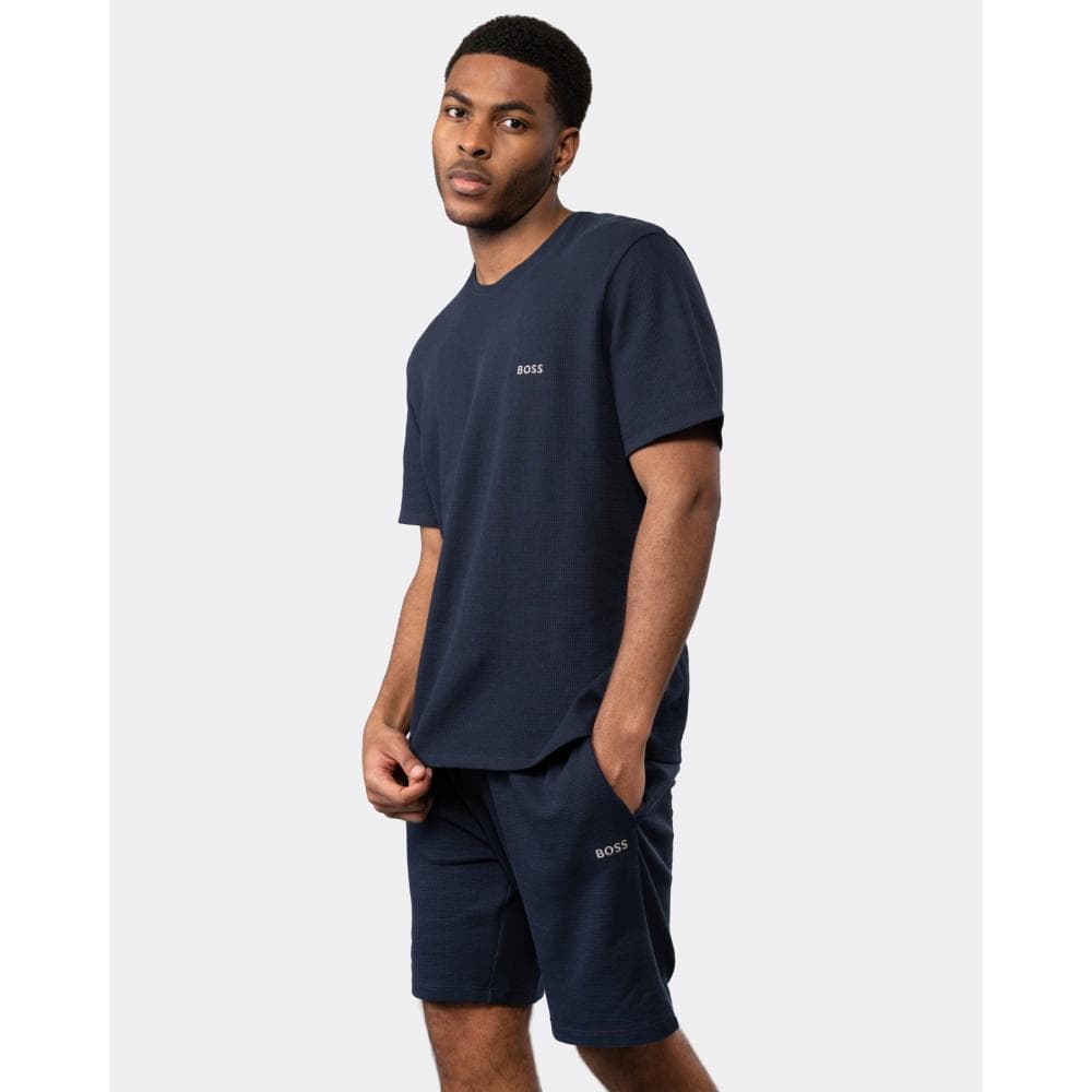 BOSS Orange Waffle Mens Pyjama Shorts