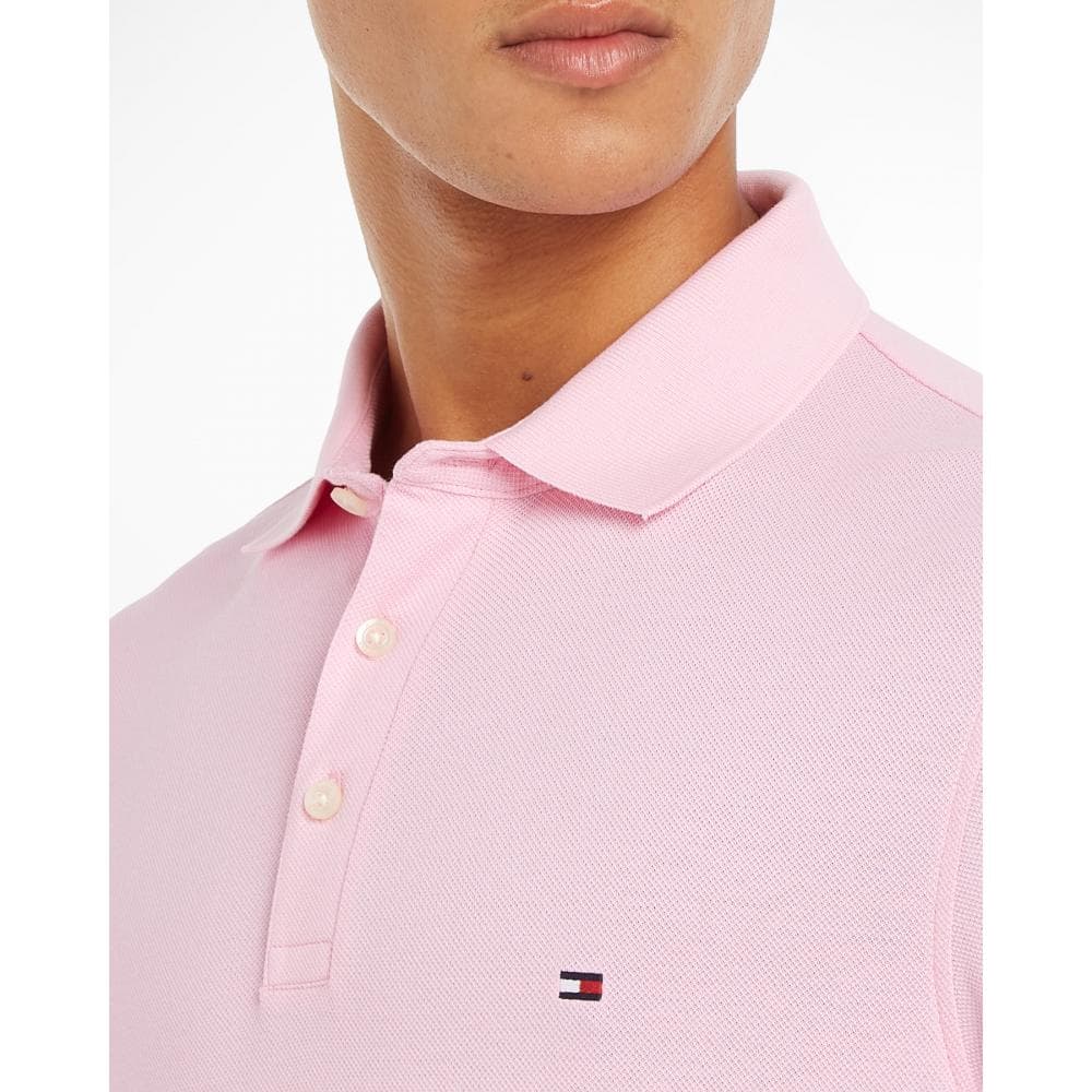 Tommy Hilfiger Core 1985 Slim Mens Polo Shirt - Iconic Pink