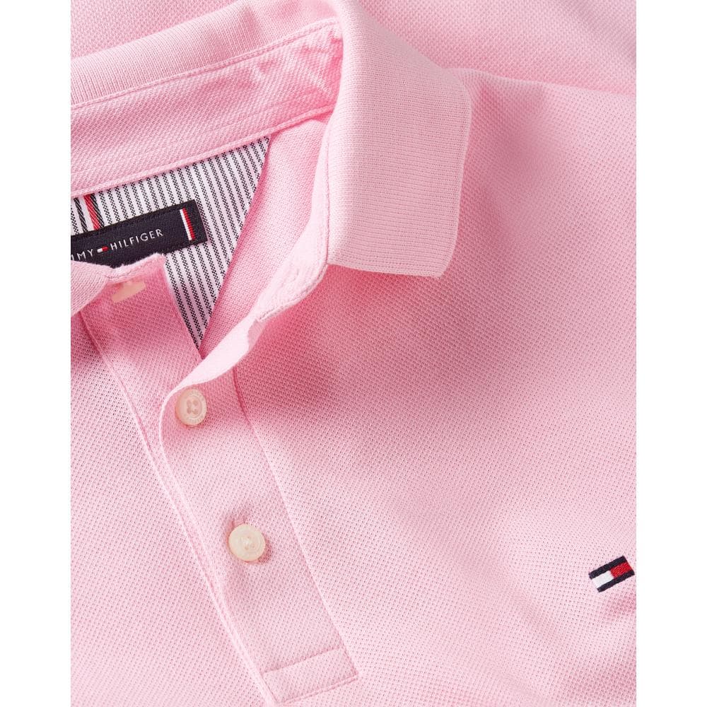 Tommy Hilfiger Core 1985 Slim Mens Polo Shirt - Iconic Pink