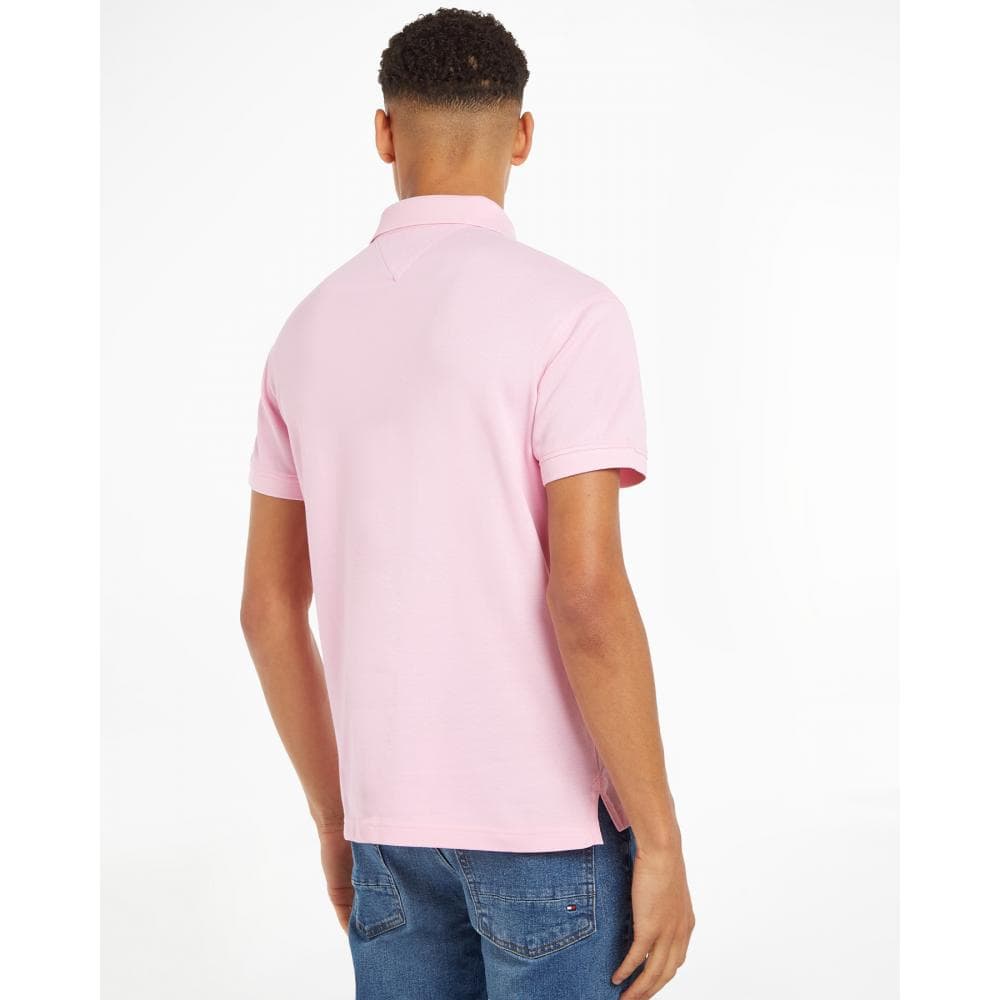 Tommy Hilfiger Core 1985 Slim Mens Polo Shirt - Iconic Pink