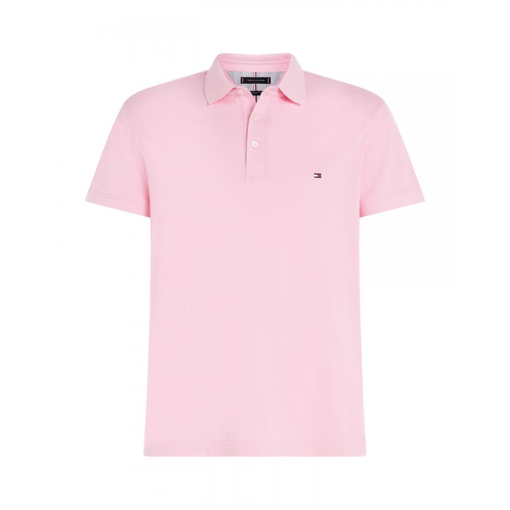 Tommy Hilfiger Core 1985 Slim Mens Polo Shirt - Iconic Pink