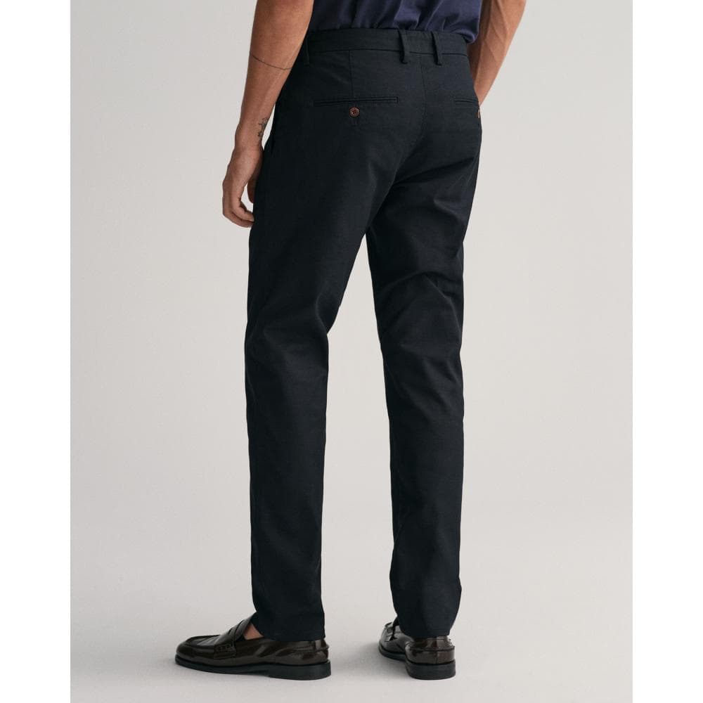 GANT Mens Slim Fit Tech Prep™ Chinos - 5 Black