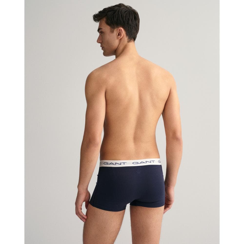 GANT 3-Pack Mens Cotton Jersey Trunks - 105 Multicolor