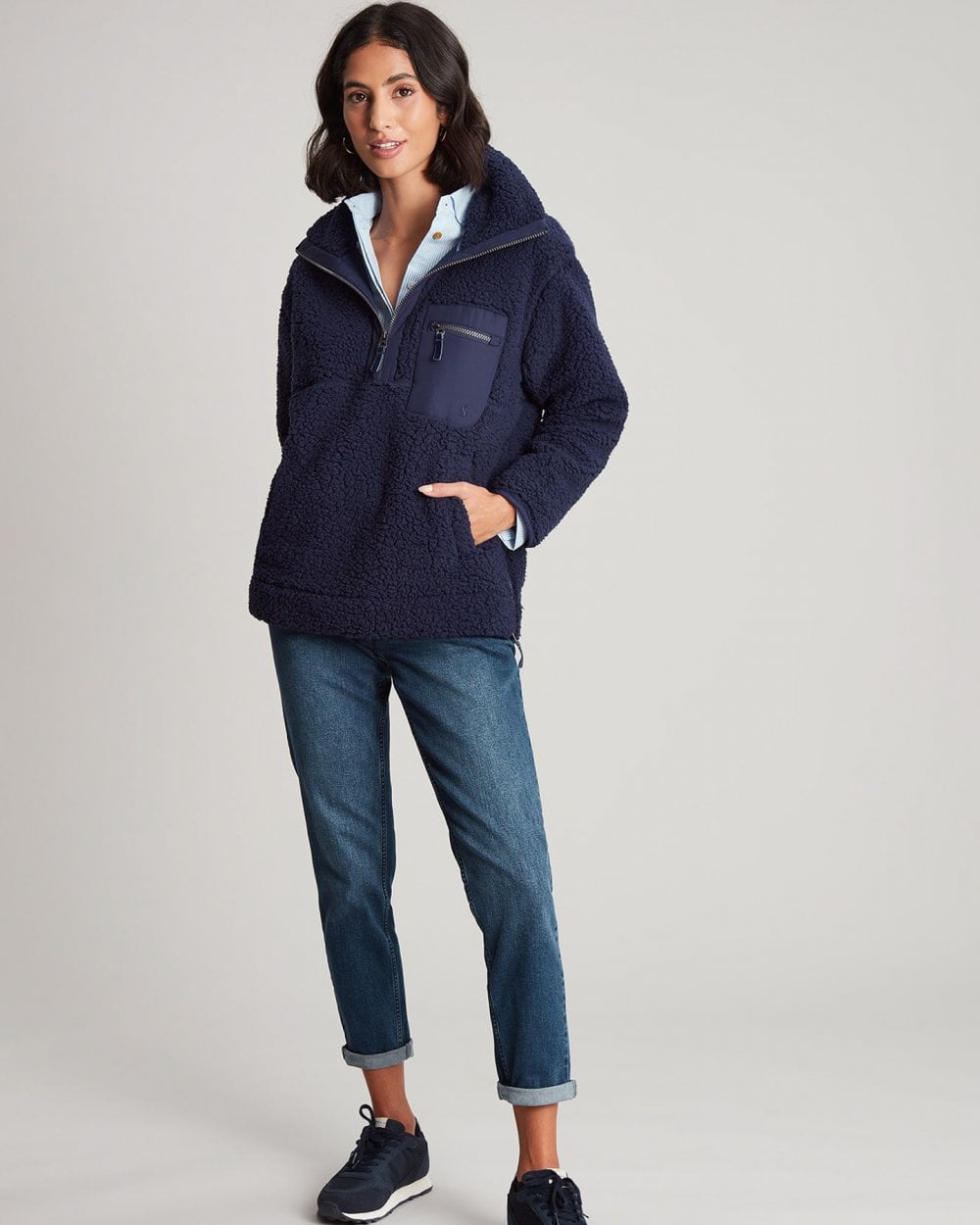 Joules Tilly Womens 1/4 Zip Fleece