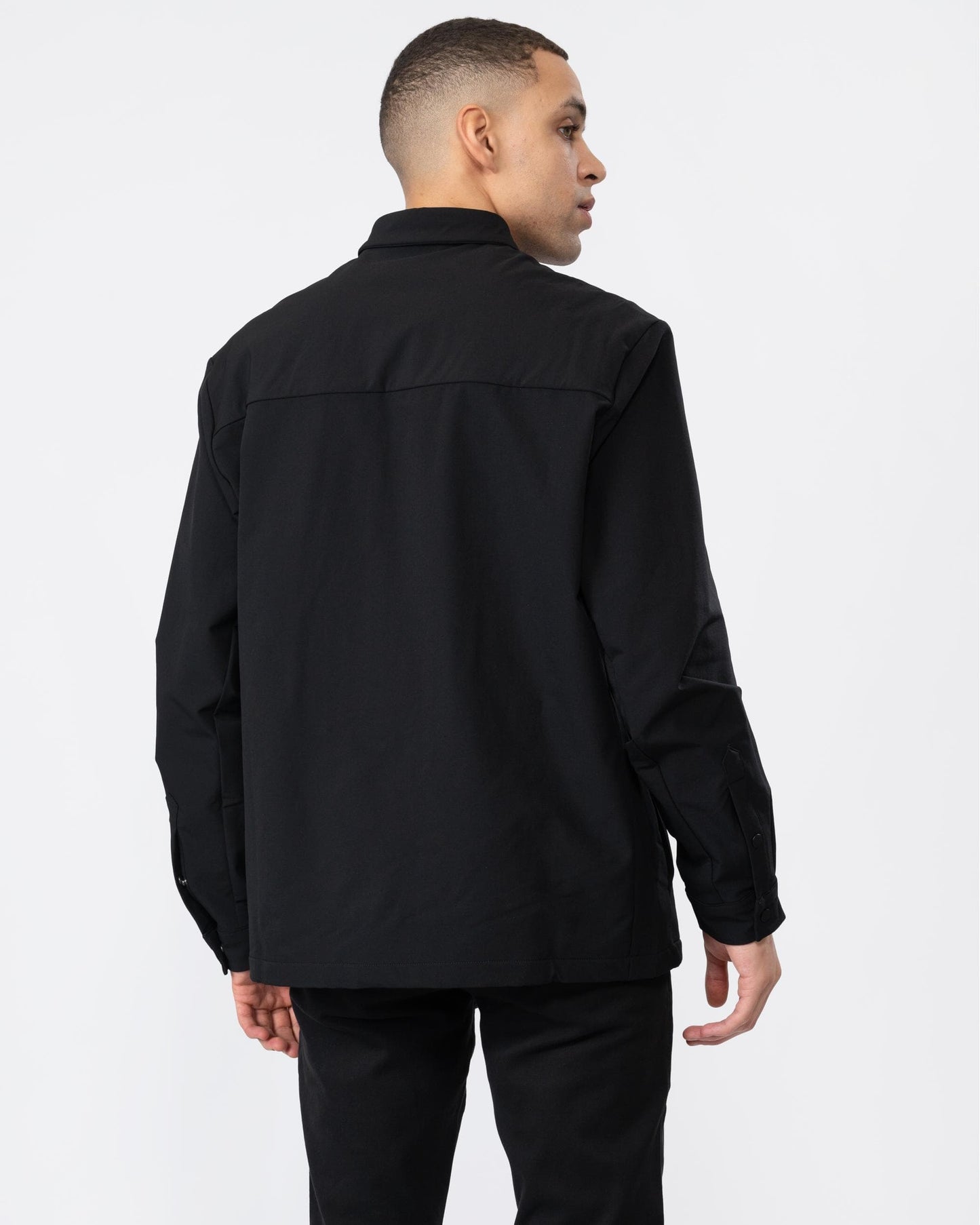 BOSS Green BUREL_X Mens Fleece Lined Overshirt