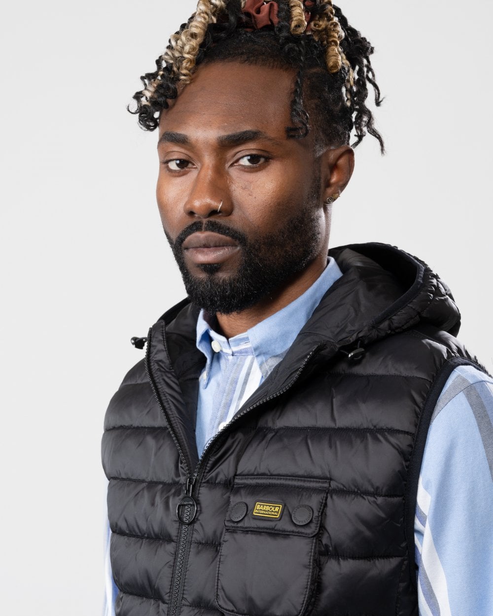 Barbour International Barbour International Ouston Hooded Mens Gilet