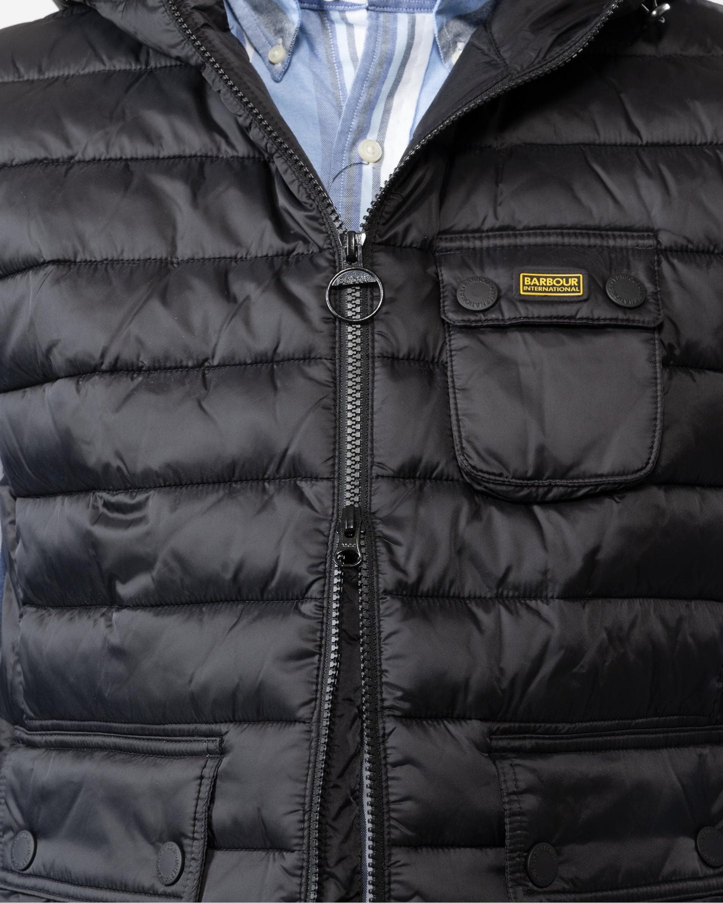 Barbour International Barbour International Ouston Hooded Mens Gilet