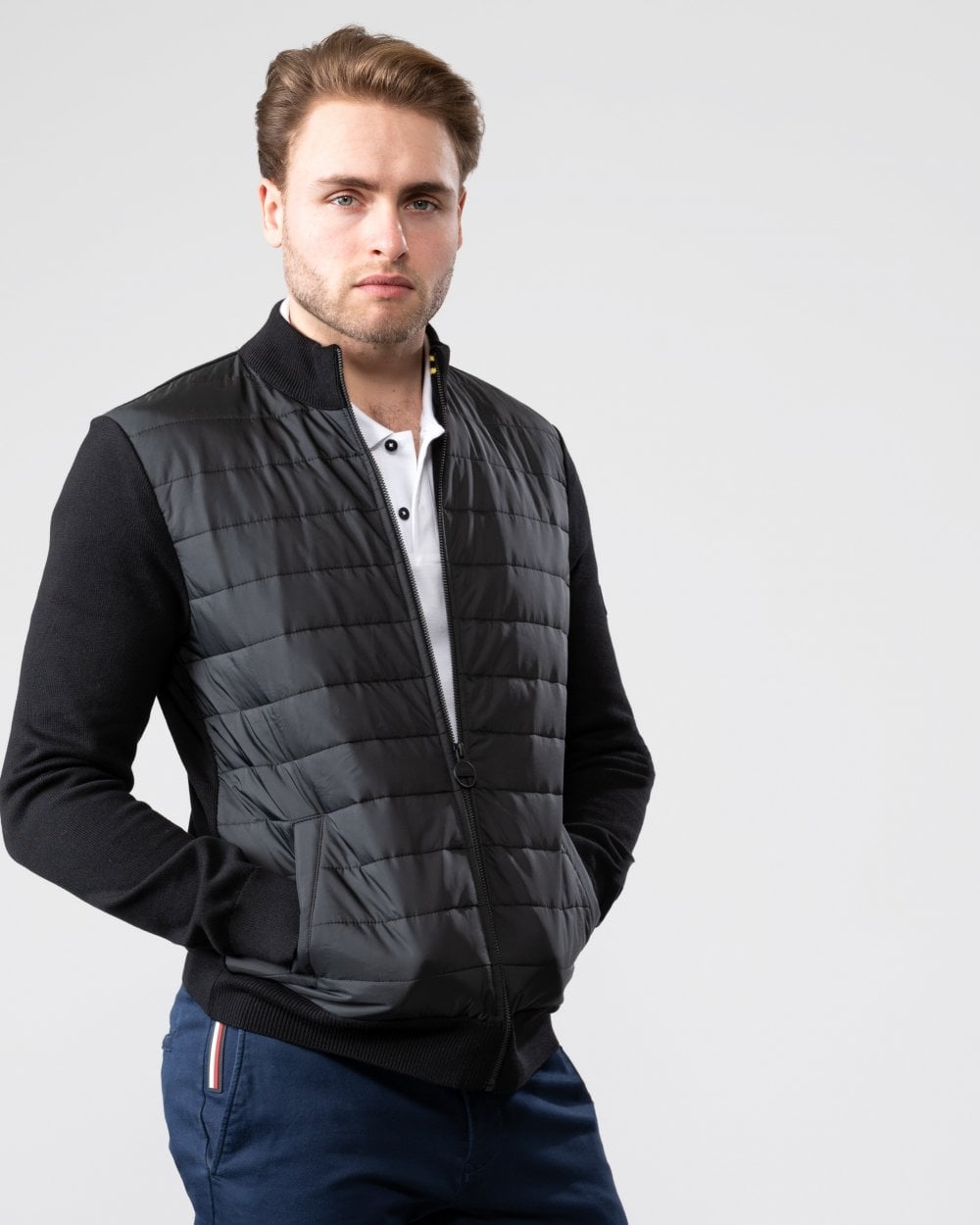 Barbour International Barbour International Legacy Mens Baffle Zip Through