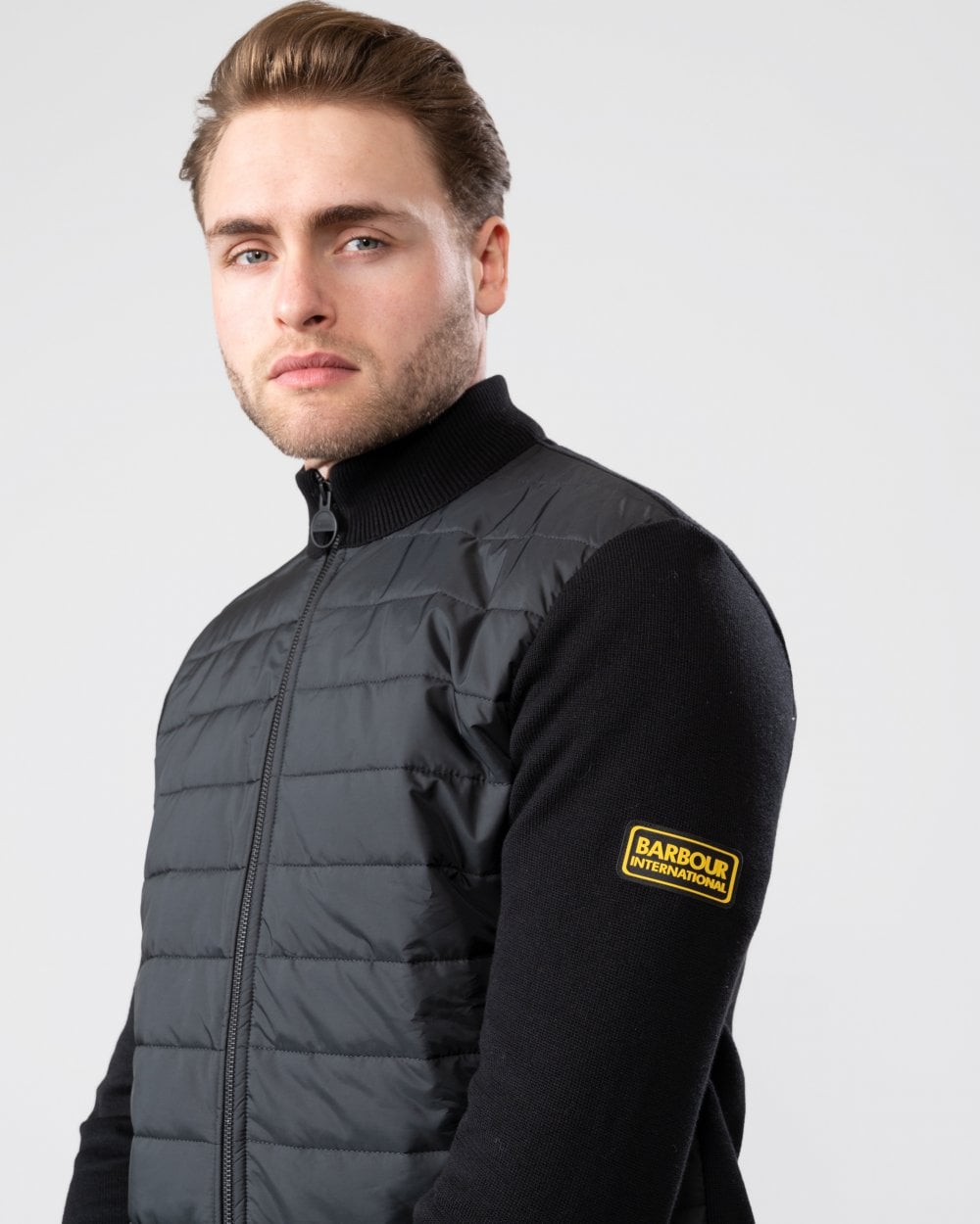 Barbour International Barbour International Legacy Mens Baffle Zip Through