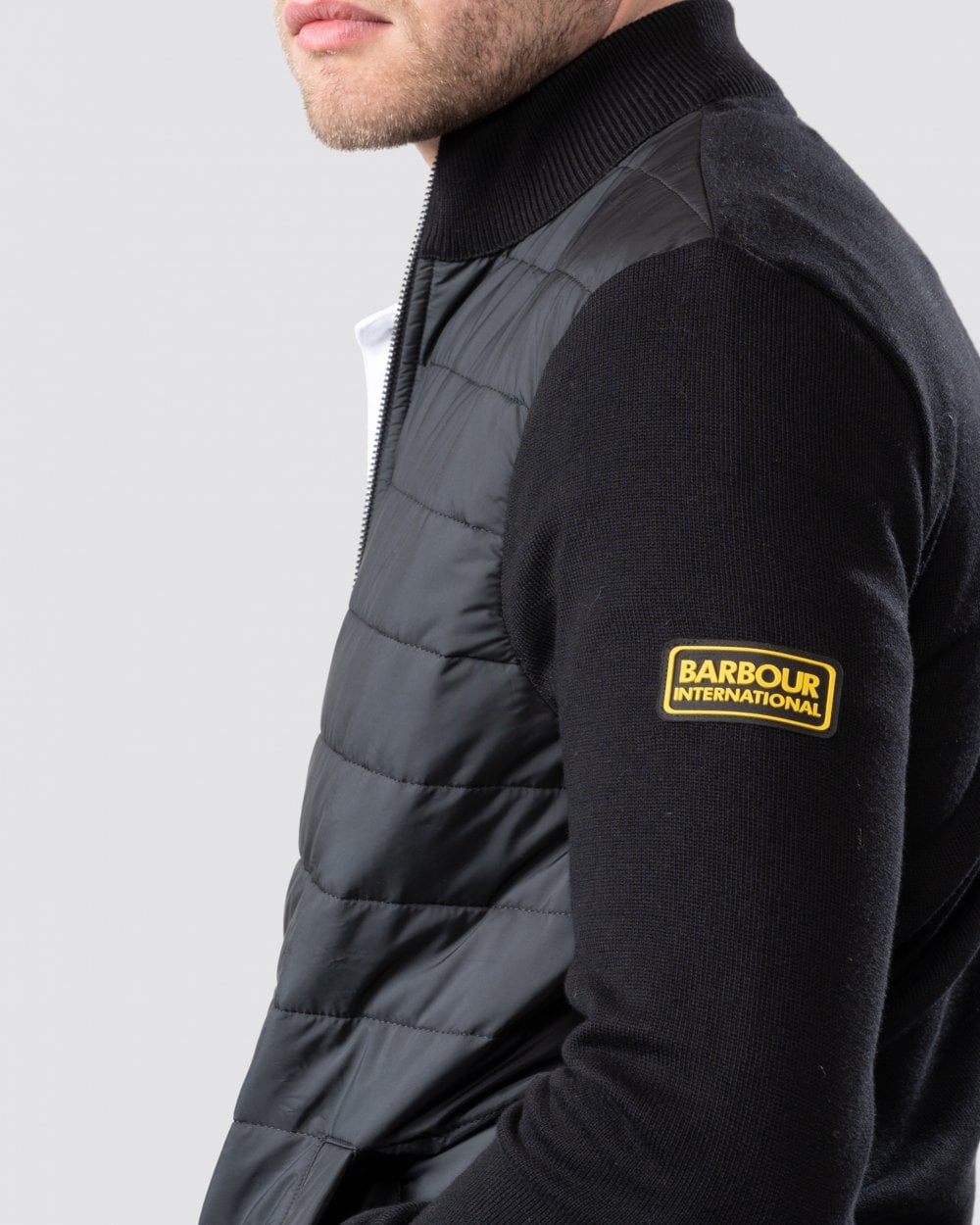 Barbour International Barbour International Legacy Mens Baffle Zip Through