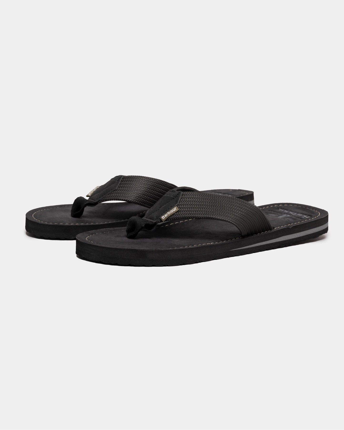 Barbour Toeman Mens Sandal - Black