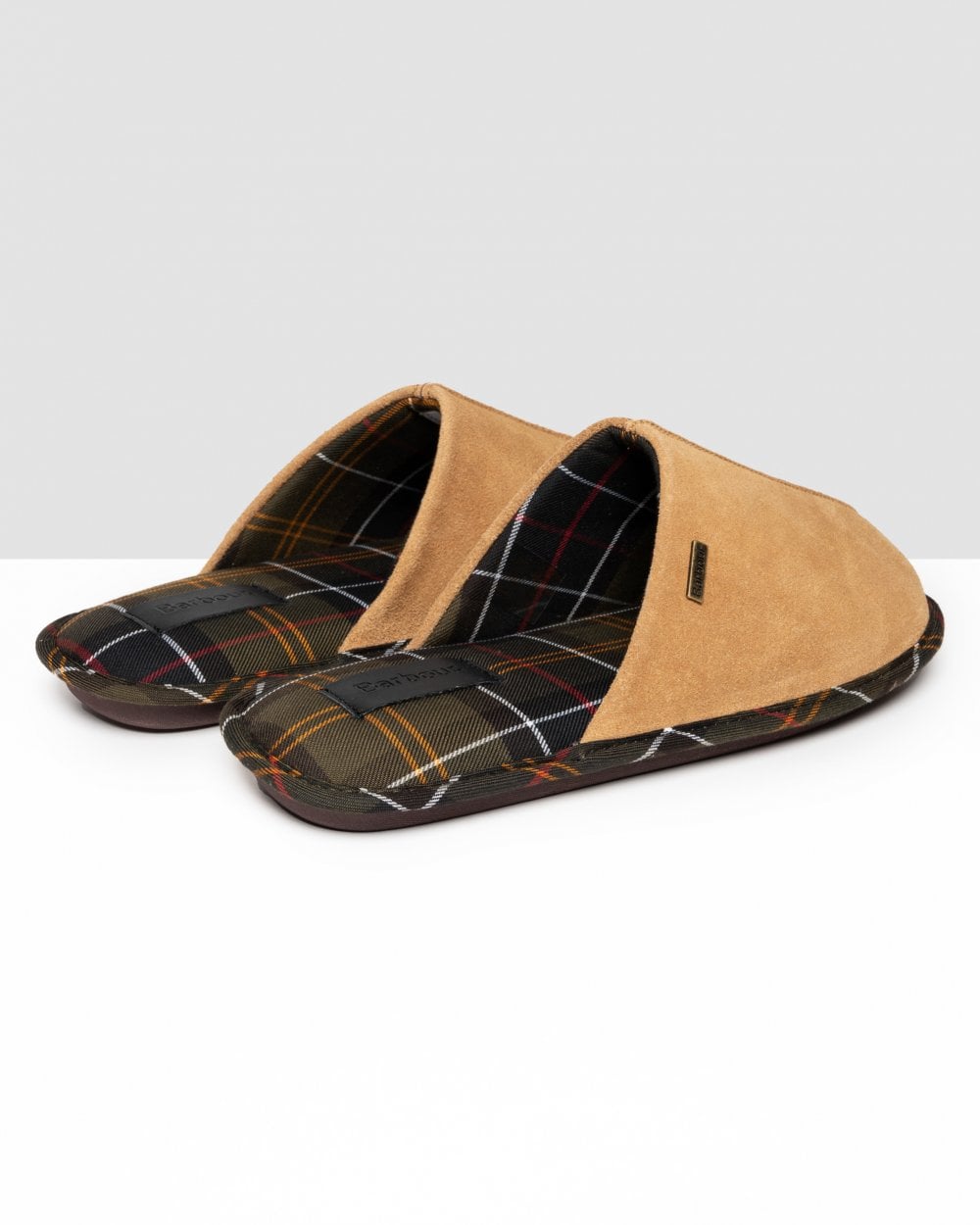 Barbour Foley Mens Slippers - Camel