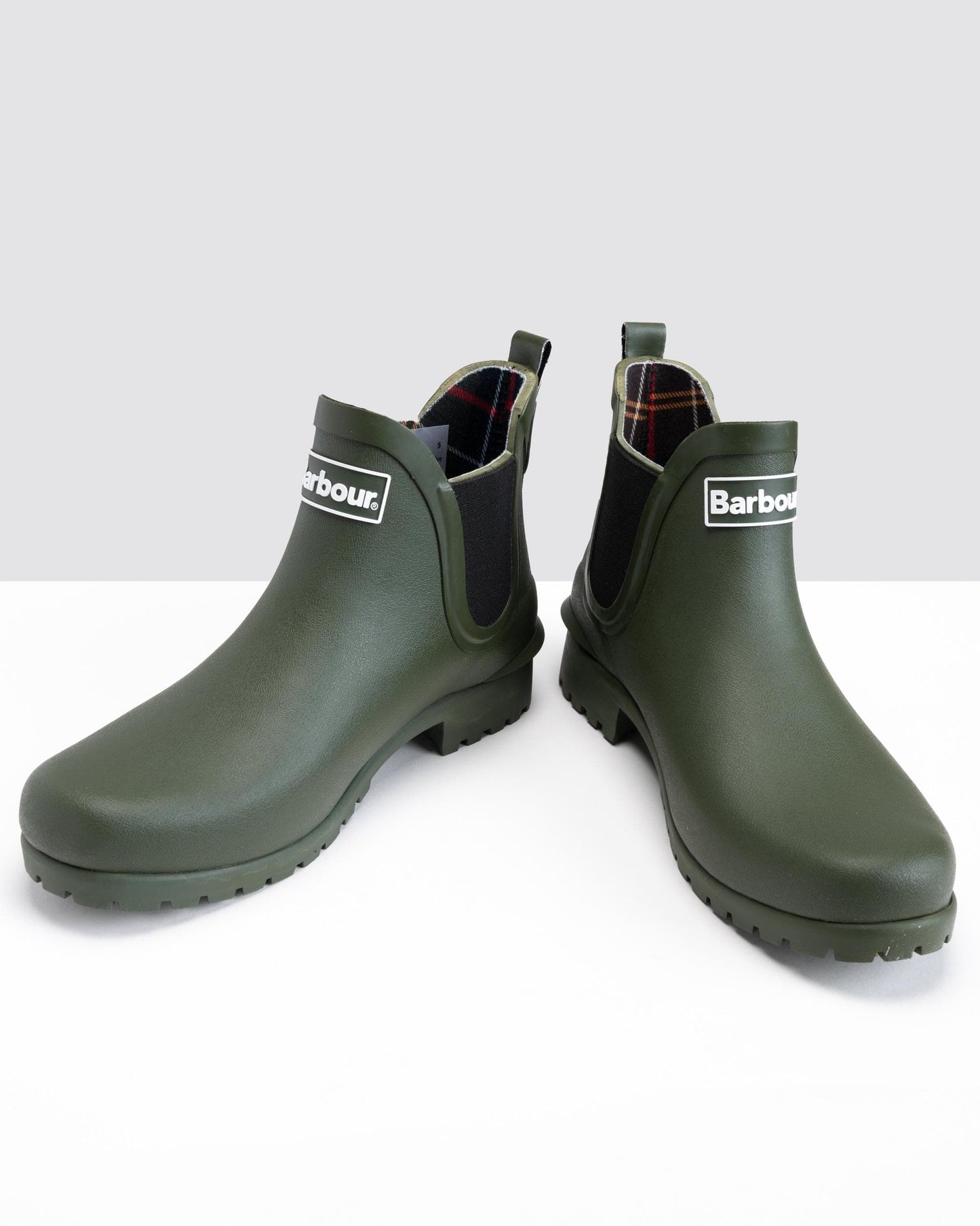 Barbour Wilton Womens Wellingtons - Olive