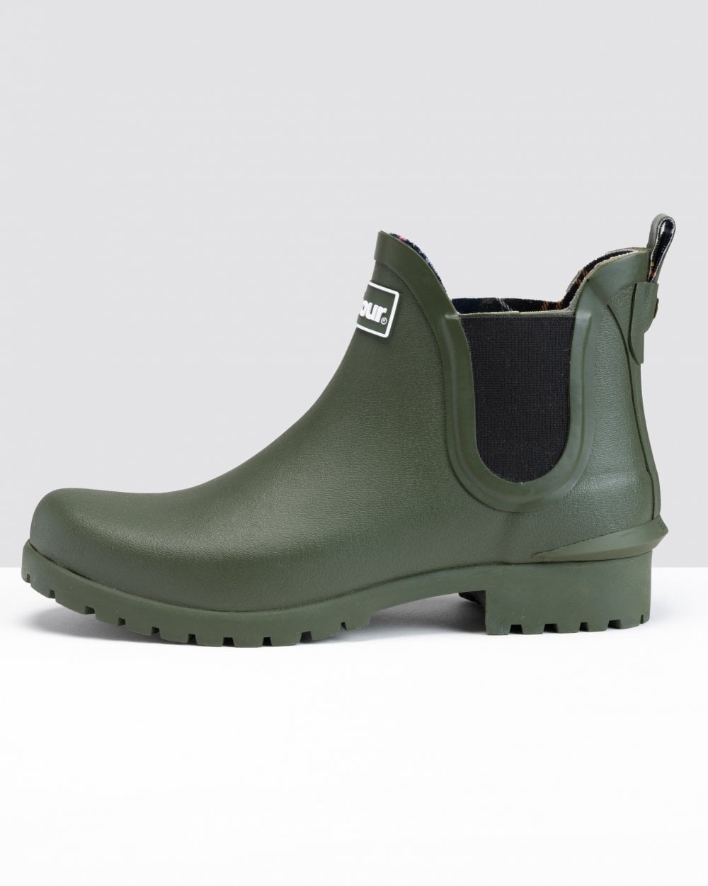 Barbour Wilton Womens Wellingtons - Olive