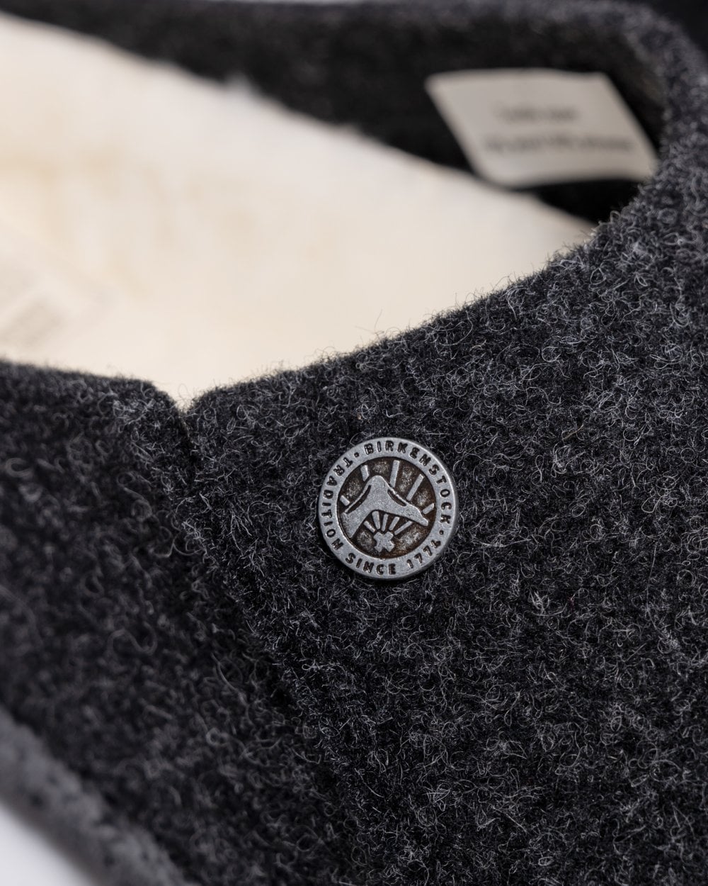 Birkenstock Zermatt Shearling FE Womens Clogs - Anthracite