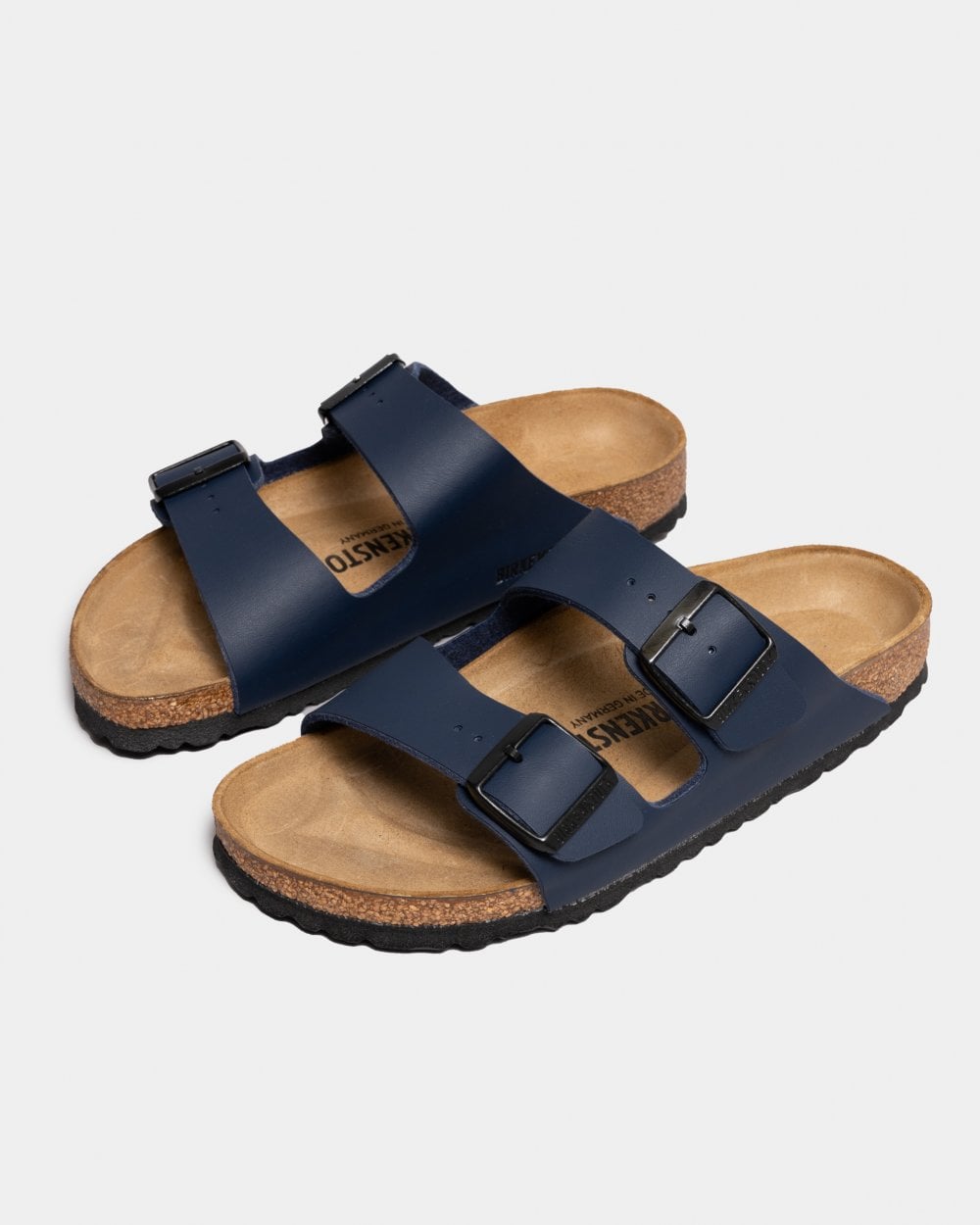 Birkenstock Arizona Narrow Birko-Flor Womens Sandals - Blue